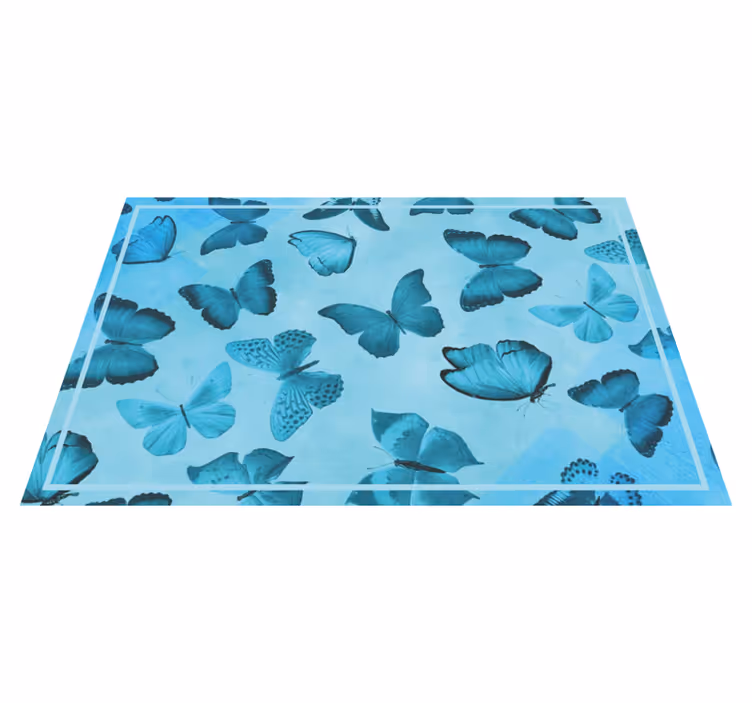 Tischset mit schmetterlingsmotiv - TenStickers