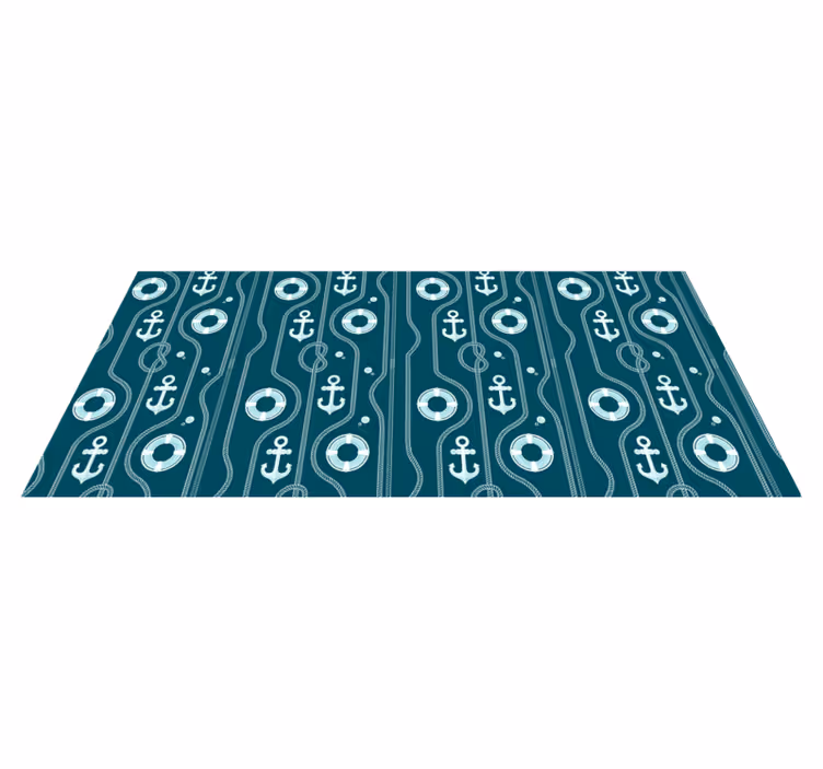 Tischsets originell mit maritimem anker-motiv - TenStickers