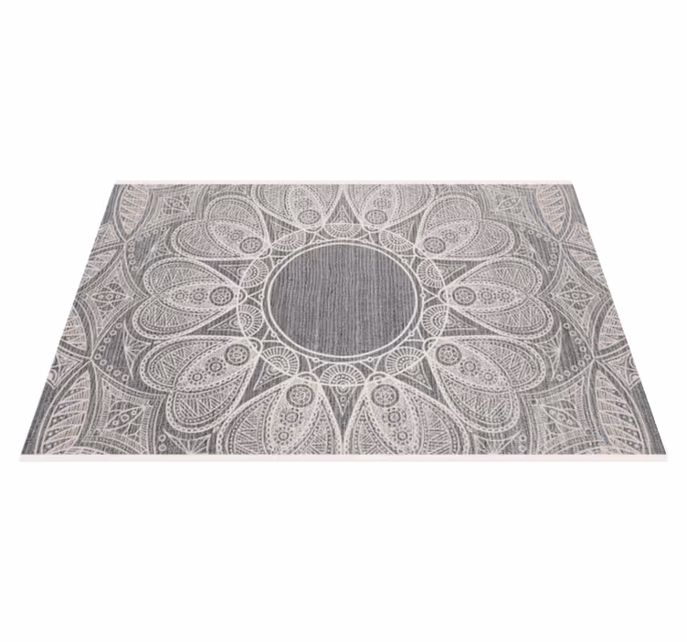 Tischset mit filigranen mandala-mustern - TenStickers