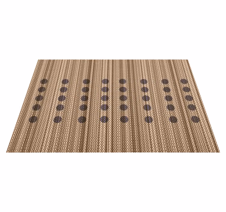 Tischset elegante braune oberfläche - TenStickers