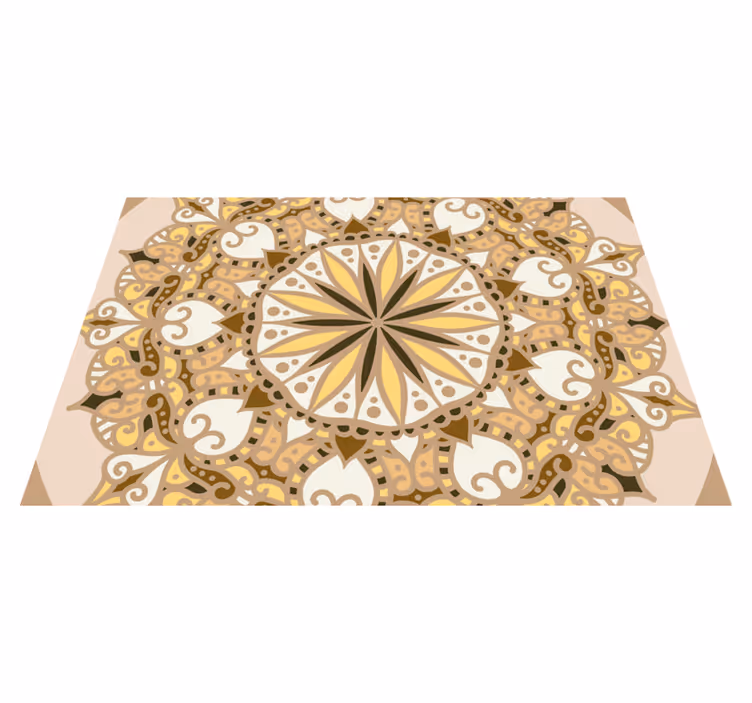 Tischsets originell mit filigranem geometrischen muster - TenStickers