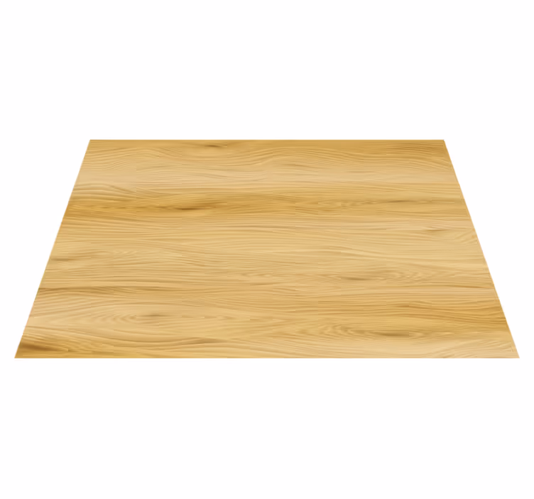 Tischset aus natürlichem holz - TenStickers