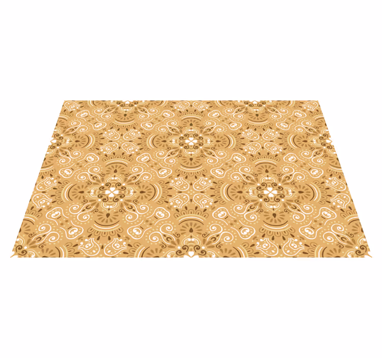 Tischset mit elegantem floralen design - TenStickers
