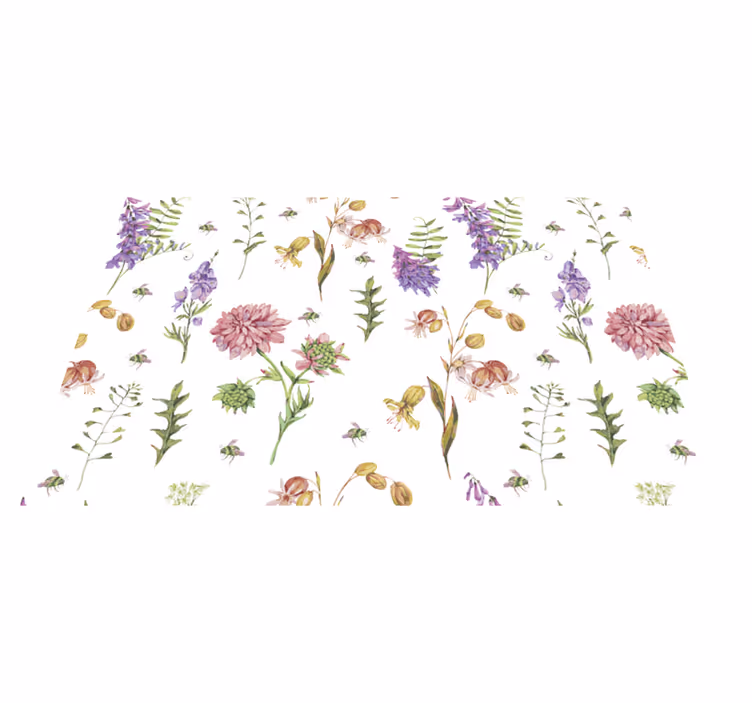 Tischsets originell im floralen botanischen design - TenStickers