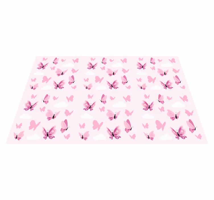 Tischset kinder mit schmetterlingsdruck - TenStickers
