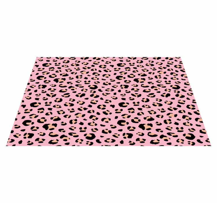 Tischsets originell im leopardenmuster stil - TenStickers