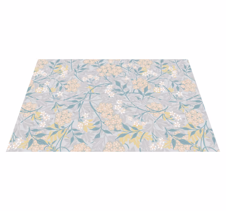 Tischset mit floralen texturen - TenStickers