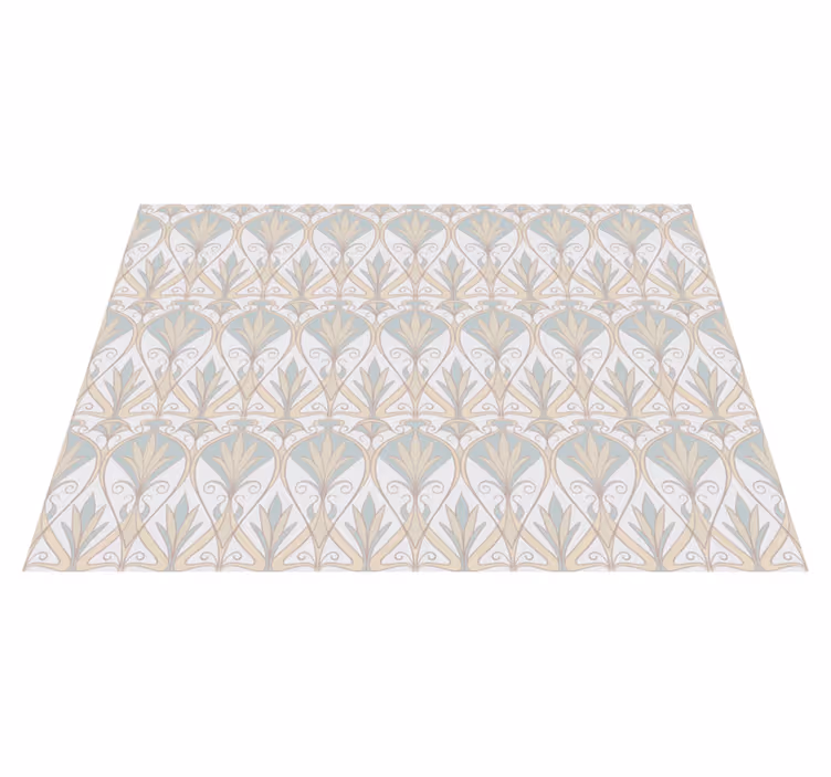 Tischset elegante florale komposition - TenStickers