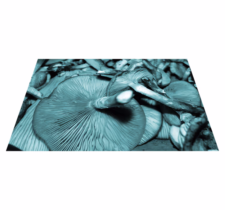 Tischset pilz nahaufnahme - TenStickers