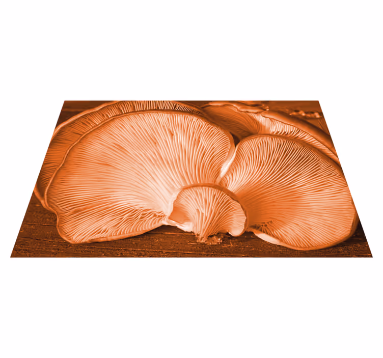 Tischset pilz küchenelemente - TenStickers