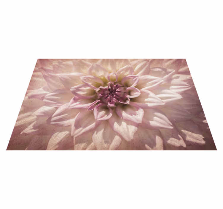 Tischsets originell zartes blumendesign - TenStickers