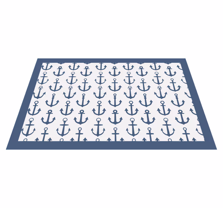 Tischsets originell anker muster oberfläche - TenStickers