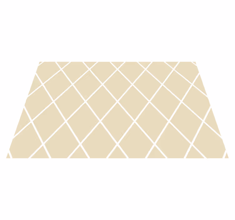 Tischset mit geometrischem diagonalen muster - TenStickers