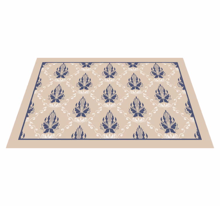 Tischset anmutiges blatt design - TenStickers
