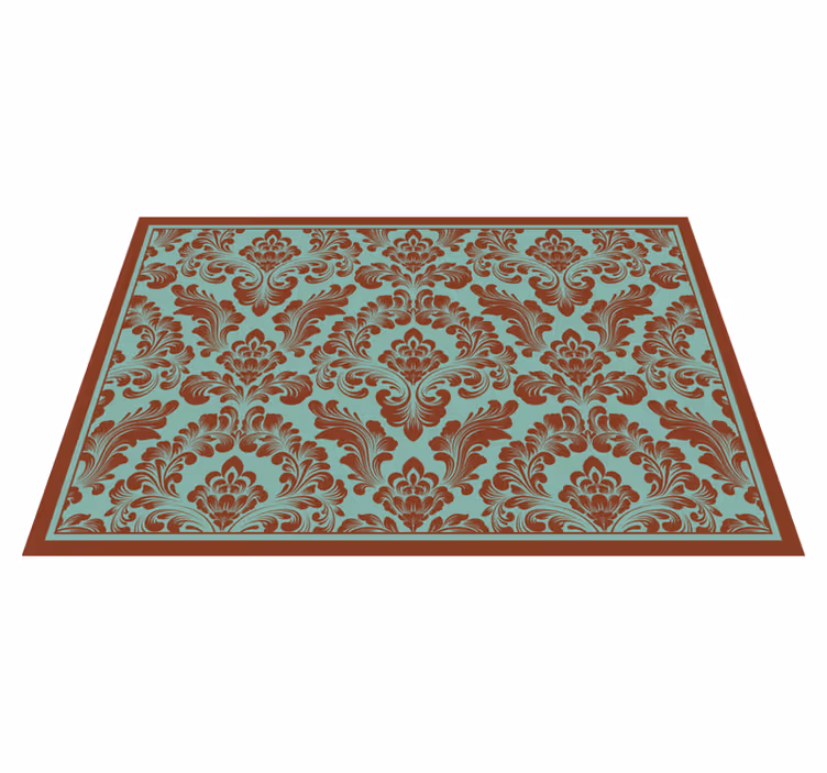 Tischset elegantes blumenkonzept - TenStickers