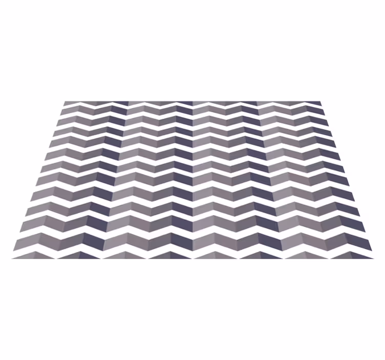 Tischset im chevron-muster design - TenStickers