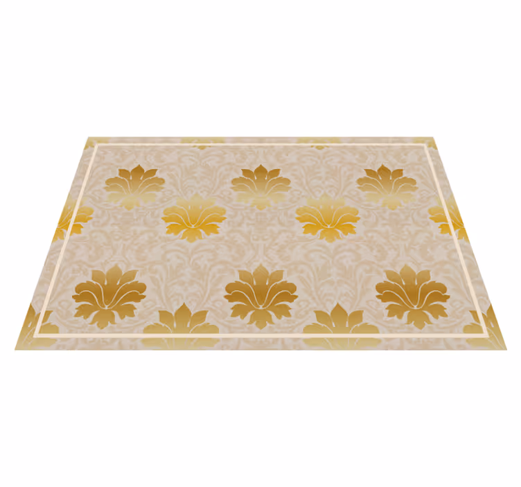 Tischset mit elegantem floralem hintergrund - TenStickers