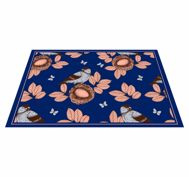 Tischsets originell vogelnest muster - TenStickers