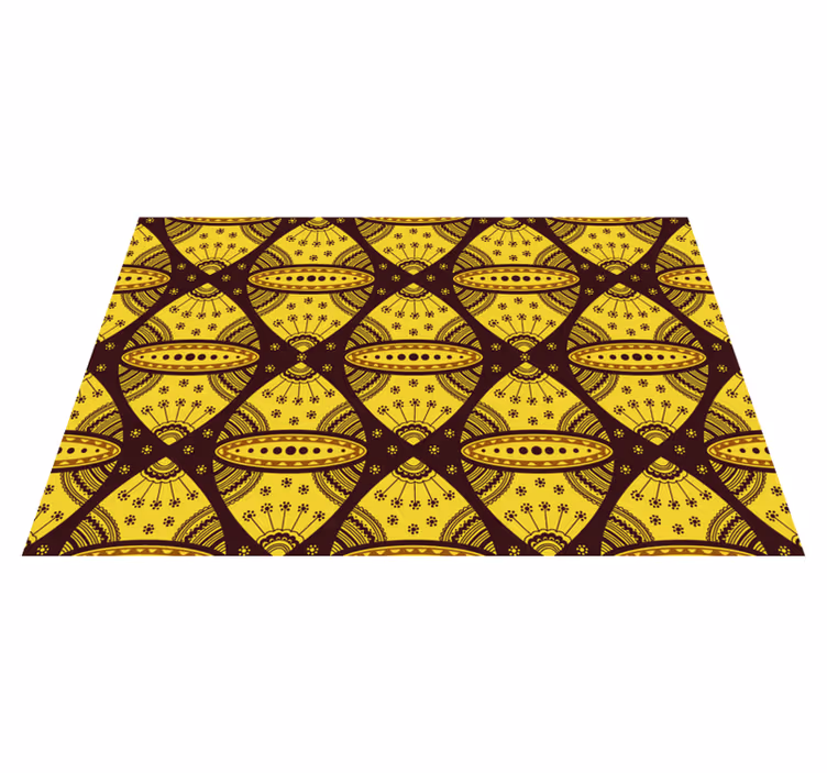 Tischset mit komplexem geometrischem muster - TenStickers