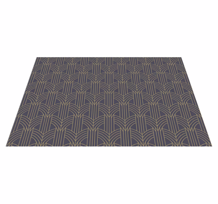 Tischset mit stilvollem geometrischen element - TenStickers