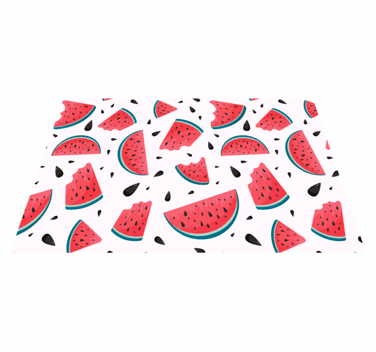 Tischset kinder im wassermelonen-scheiben-design - TenStickers
