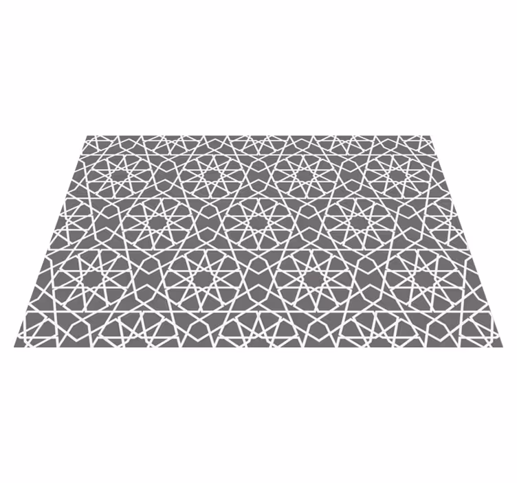 Tischset mit geometrischem muster rechteckig - TenStickers