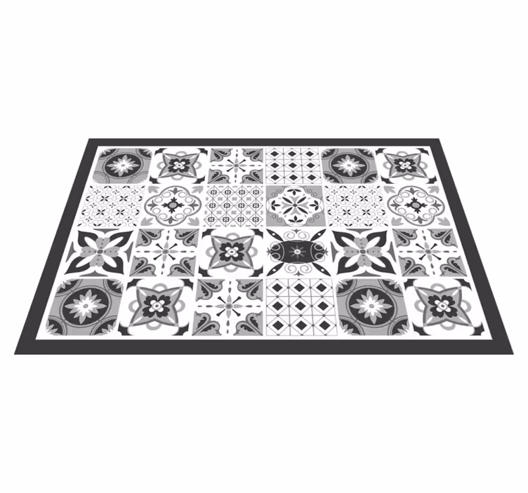 Tischset mit elegantem musterfliesen-design - TenStickers