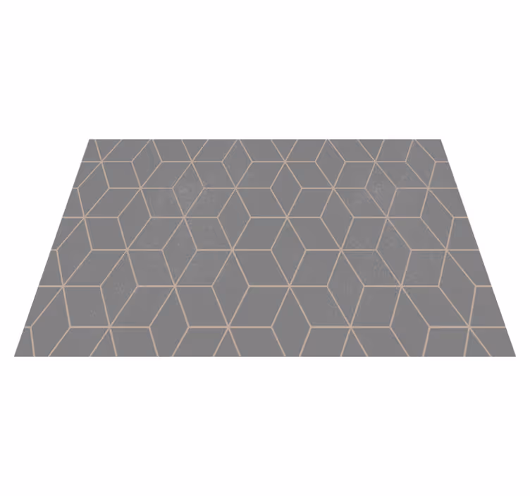 Tischset mit hexagonalem muster - TenStickers
