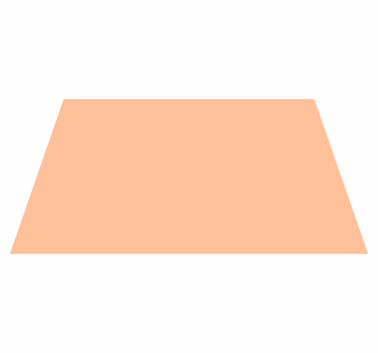 Tischset Pantone 2024 Peach Fuzz - TenStickers