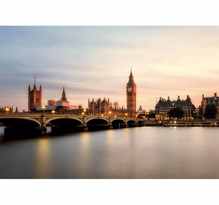 Westminster Stadt Wandtapete - TenStickers