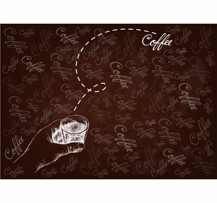 Fototapete küche kaffeegenuss im bild - TenStickers