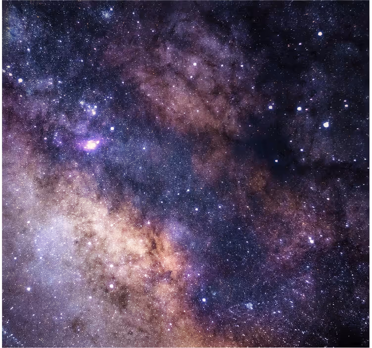 Fototapete himmel galaxy nacht - TenStickers
