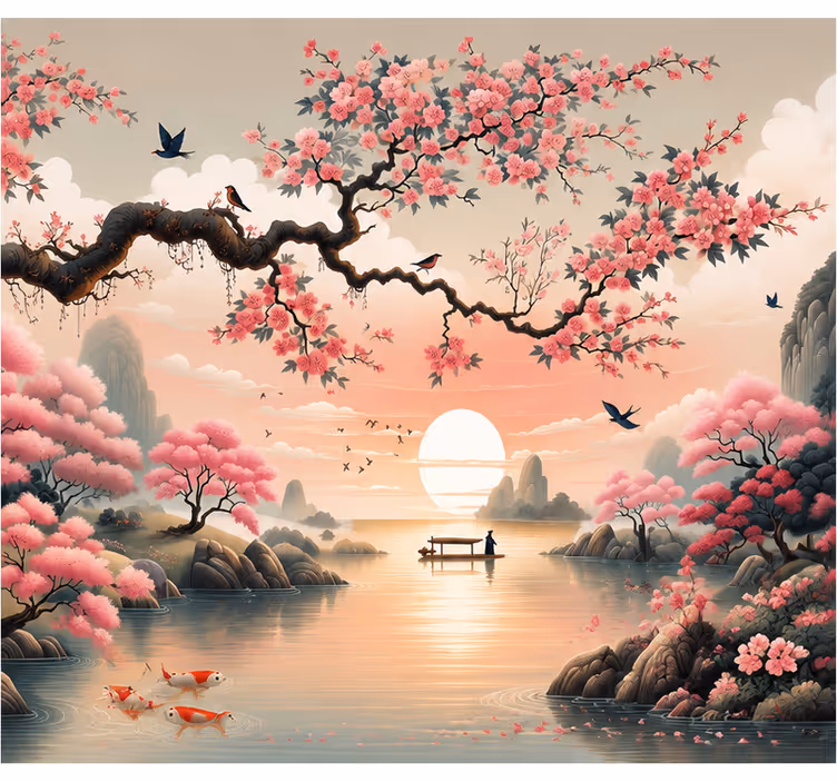 Fototapete städte und länder japanisch - TenStickers