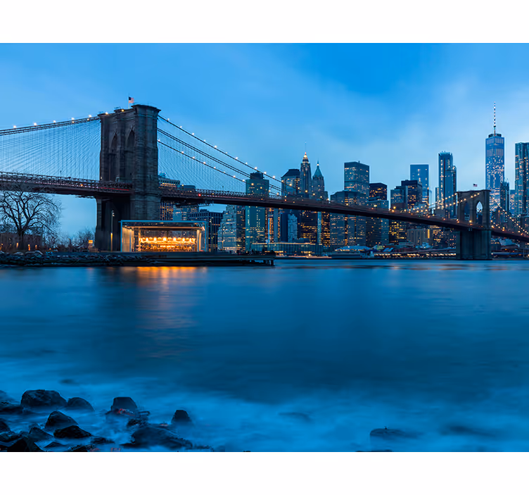 Manhattan Aussicht New York Fototapete - TenStickers