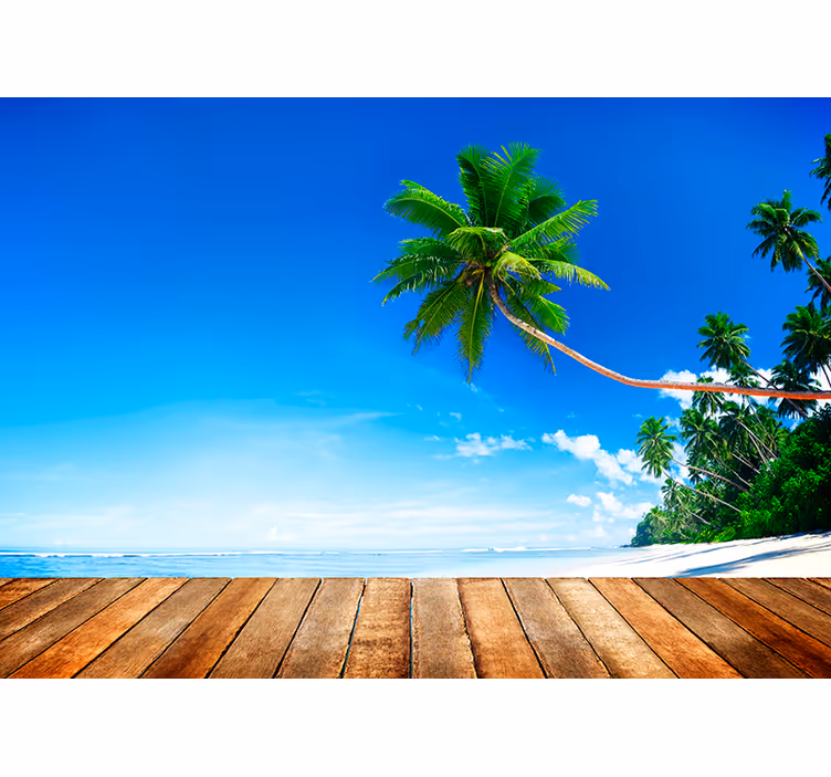 Fototapete Landschaften tropischen strand - TenStickers