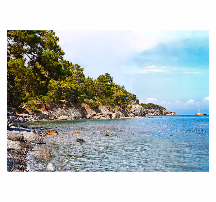 Antalya Strand Meer Fototapete - TenStickers