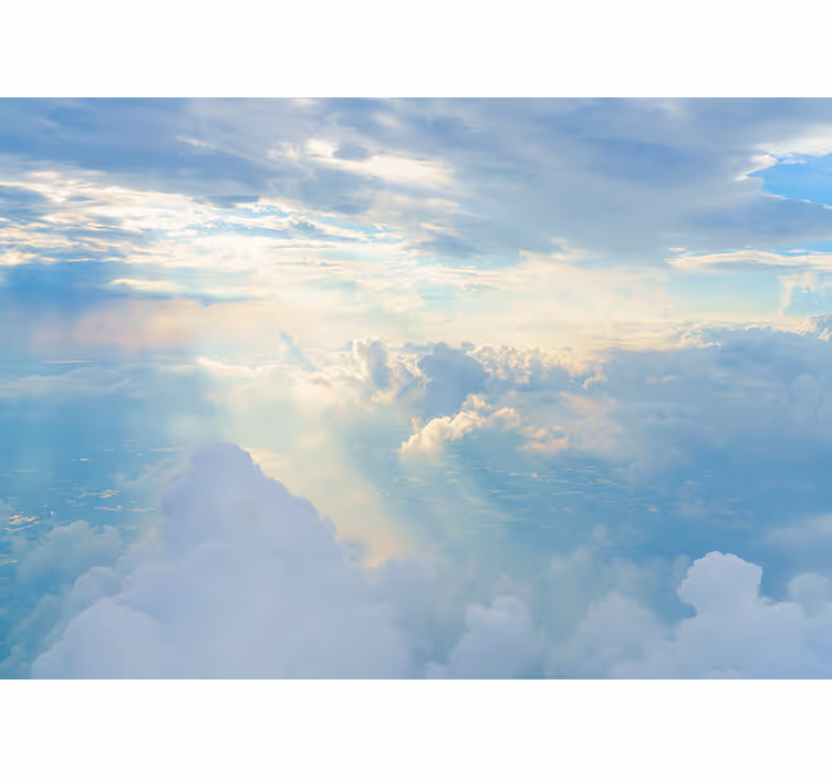 Fototapete Himmel Strahlender himmel - TenStickers