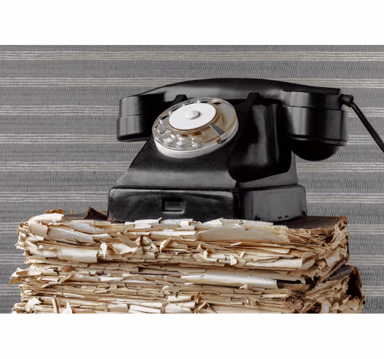Fototapete fahrzeuge vintage telefon klassik - TenStickers