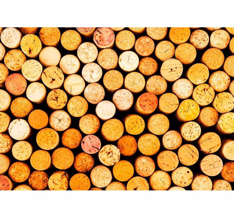 Fototapete Texturen und Muster holzscheitsammlung - TenStickers
