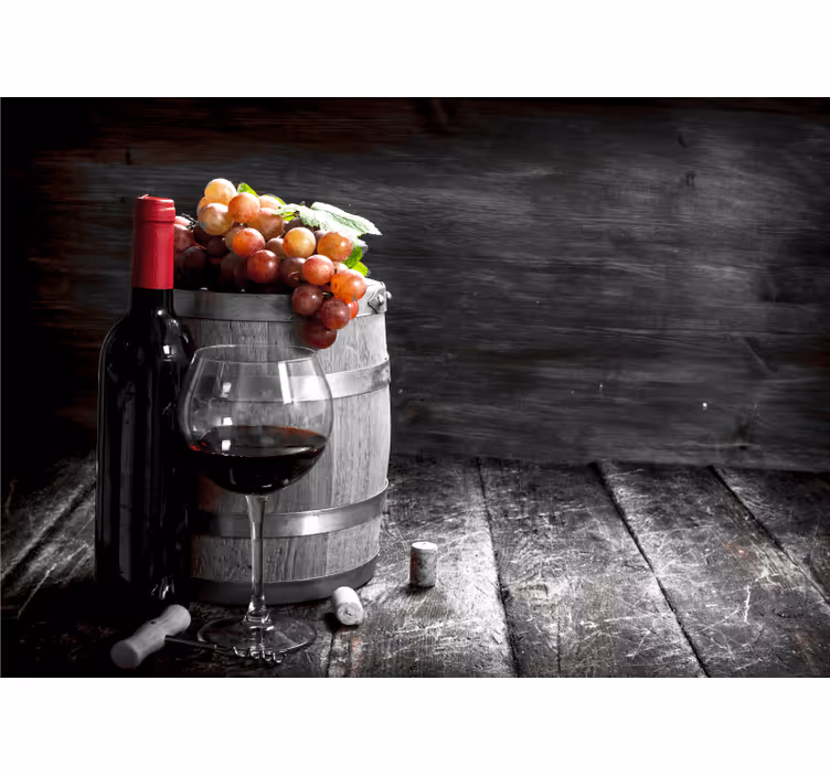 Weitere Fototapeten wein und trauben - TenStickers