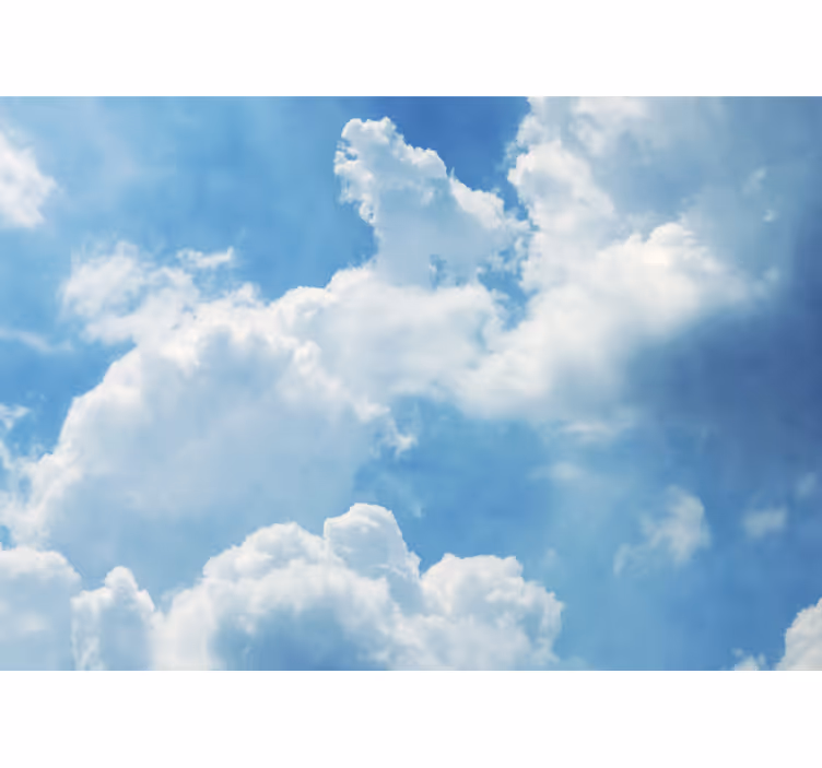 Fototapete himmel cumulus wolkenparadies - TenStickers