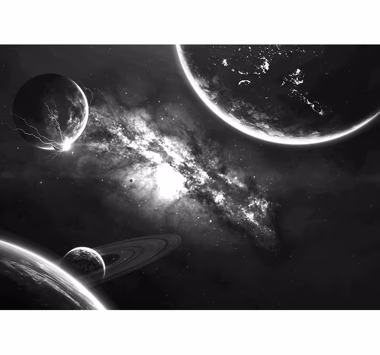 Fototapete Weltraum galaxienforschung - TenStickers