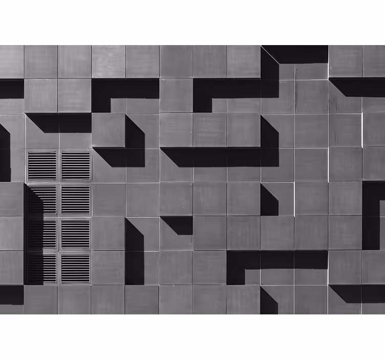 Fototapete Textur geometrisches schattenspiel - TenStickers