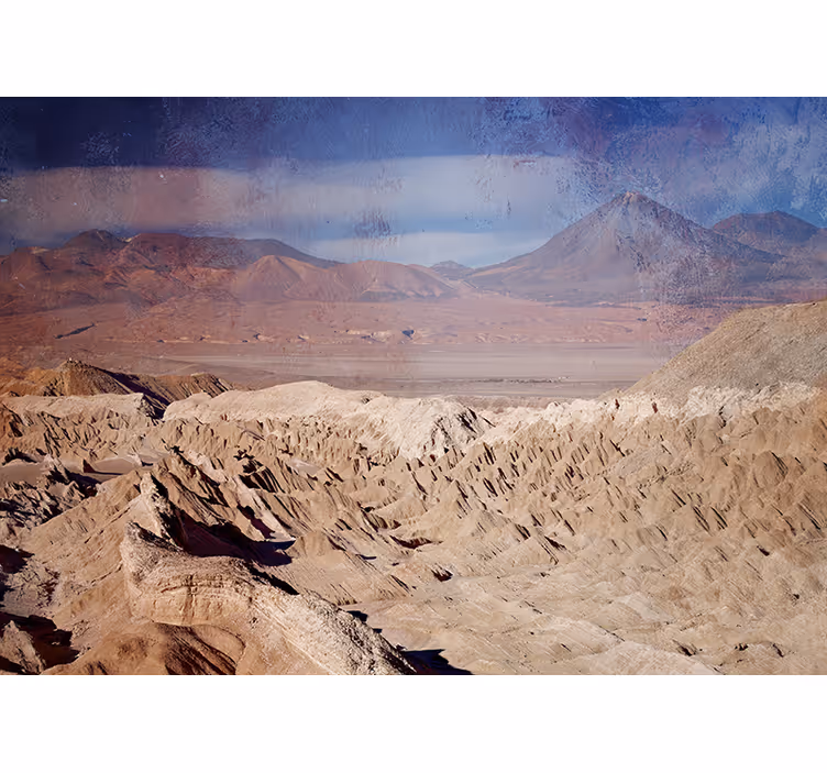 Fototapete Landschaften wüstenberglandschaft - TenStickers