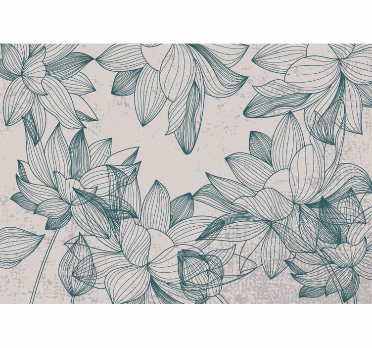Fototapete Magnolie elegantes blumendesign - TenStickers