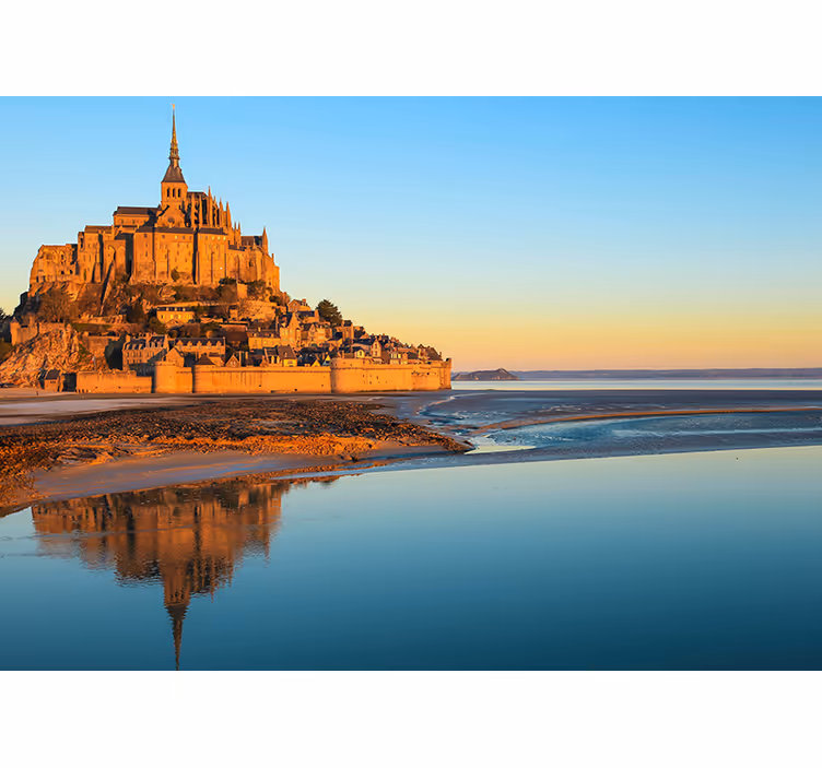 Fototapete Städte und Länder mont saint michel - TenStickers