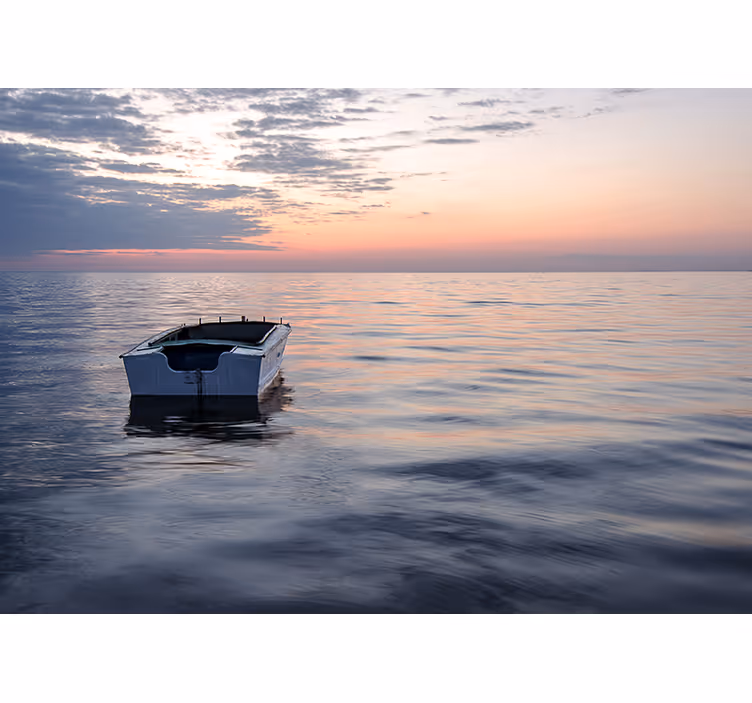 Fototapete meer ruhige wasserlandschaft - TenStickers