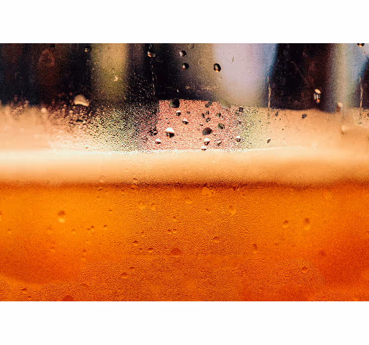 Fototapete Küche bier flüssigkeit - TenStickers