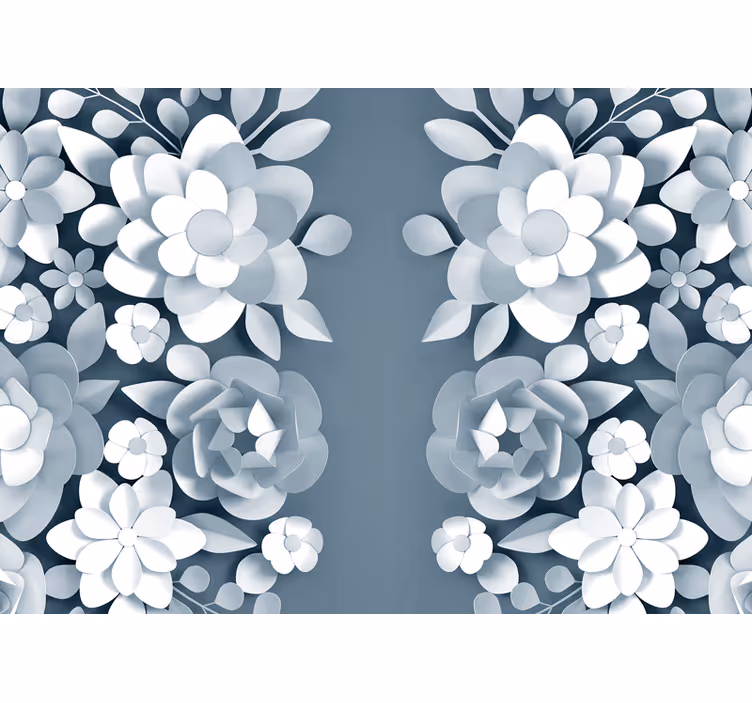 Fototapete blumen anmutige botanische motive - TenStickers