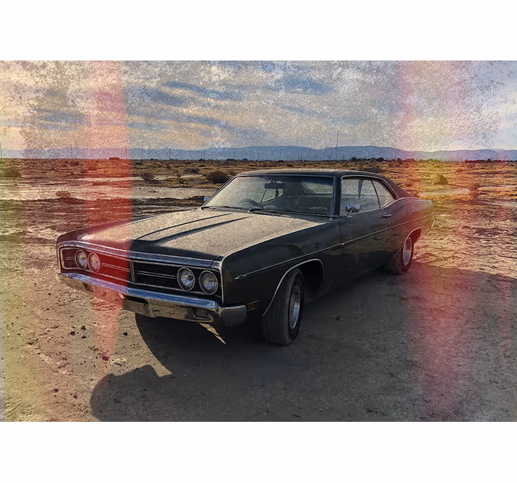 Fototapete Fahrzeuge oldtimer-nostalgie - TenStickers